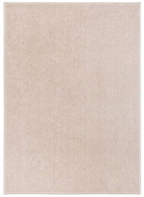 vidaXL Tapete de pelo curto 140x200 cm bege-escuro