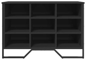 Sapateira 90x38x61,5 cm derivados de madeira preto