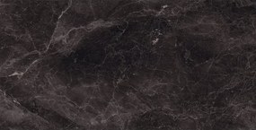 Mexen Merison Gres preto vidrado rec. G1, azulejo de chão e parede 120 x 60 cm, alto brilho - TL203-120-060-00