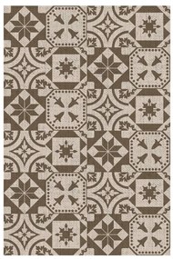 Tapete de exterior 182x122 cm azulejos portugueses