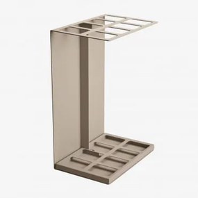 Guarda-chuvas Em Ferro Eulalia Moka Brown - Sklum