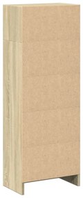 Estante 40x24x109 cm derivados de madeira carvalho sonoma