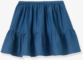 Saia denim azul-ganga