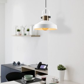 Candeeiro Suspenso Dodo – Branco – 35 x 35 cm