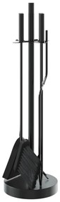 Conjunto de ferramentas para lareira 5 pcs 18x66 cm aço