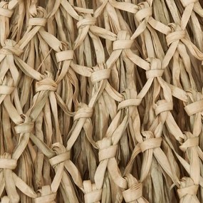 Guarda-chuva Tiki com dossel de folha de bananeira 150 cm Bambu