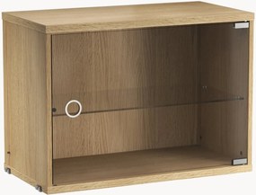 Vitrine com porta de vidro String System, L 58 x P 30 cm