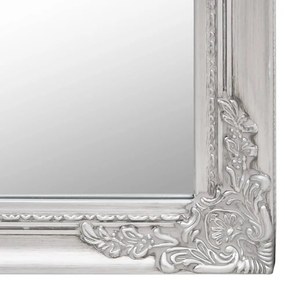 Espelho de pé 45x180 cm prateado