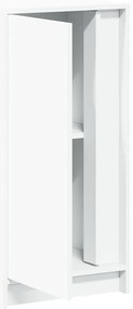 Aparador c/ luzes LED 42,5x34x85 cm derivados de madeira branco
