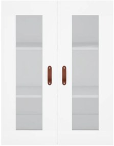 Armário alto 69,5x34x180 cm derivados de madeira branco