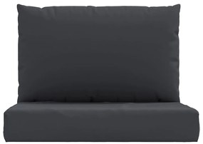 Almofadões para paletes 2 pcs tecido oxford preto