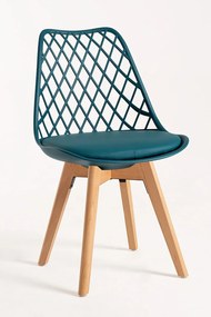 Pack 6 Cadeiras Mima - Verde-azulado