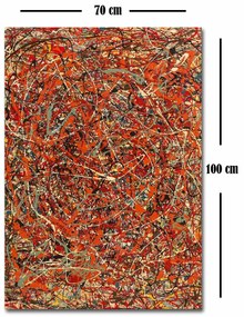 Pintura Decorativa em Tela 70100FAMOUSART-056 – Multicolor – 70 x 100