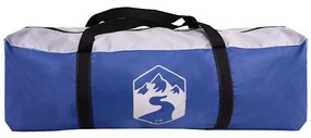 Tenda de festas impermeável azul ciano