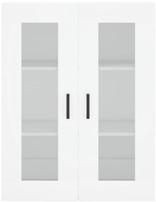 Armário alto 69,5x34x180 cm derivados de madeira branco