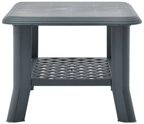 Mesa de centro 90x60x46 cm plástico verde