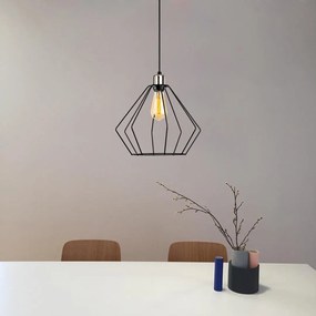 Candeeiro de Teto Maden – Preto – 33 cm