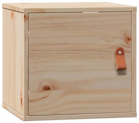 Armários de parede 2 pcs 31,5x30x30 cm pinho maciço