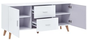 Aparador 160x40x70 cm MDF branco