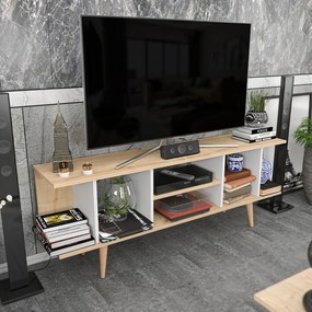 Móvel para TV Akya – Branco Safira – 160 cm x 35 cm x 38,6 cm