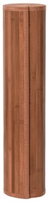 Tapete retangular 80x200 cm bambu castanho