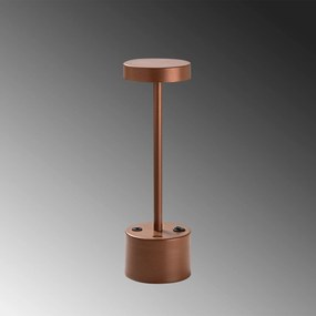 Candeeiro de Mesa Keyf – Cobre – Diâmetro 9 cm Altura 28 cm