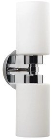 Aplique de Parede Balcova – Prateado – Diâmetro 11 cm x Altura 43 cm