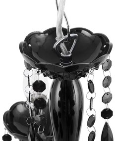 Lustre preto KALANG Beliani