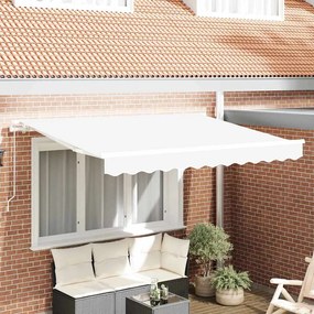 vidaXL Tecido Substituto para Toldo de 3,5x2 m Branco
