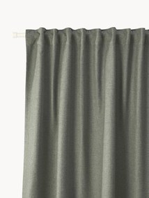 Cortinas opacas com multifaixa Jensen, 2 uni.