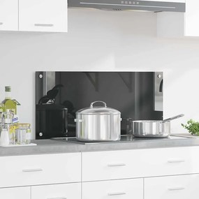 vidaXL Proteção de Cozinha Cinzento escuro 90 x 40 x 0.6 cm
