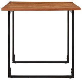 Mesa de jantar 160x80x75 cm Madeira maciça de Acácia