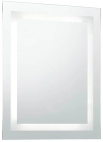 Espelho casa de banho LED c/ sensor tátil 60x80 cm