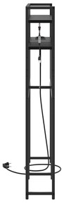 Cabeceira de armazenamento Carvalho preto 80 cm