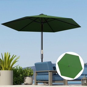 Toldo de Substituição para Chapéu de Sol de 3m Toldo para Chapéu de So