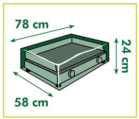 Nature Cobertura para grelhador de chapa 78x58x24 cm