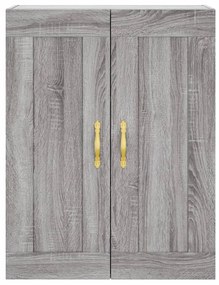 Móveis de parede 2 pcs derivados de madeira cinzento sonoma