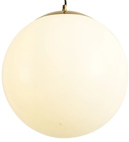 Candeeiro de suspensão escandinavo em vidro opalino 40 cm - Ball 40 Moderno,Design