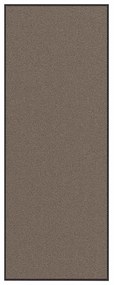vidaXL Capacho 115x300 cm castanho