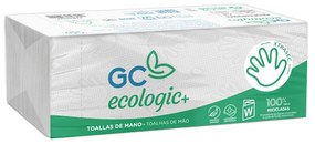 Toalhete de Papel para Maos Ecológica -22,5x31 cm 2 Folhas Pack com 144 Unidades