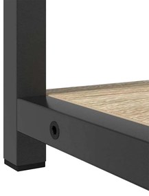 Conjunto de Móveis para Banheiro 3 pcs Carvalho sonoma