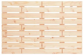 Cabeceira de parede 96x3x63 cm madeira de pinho maciça