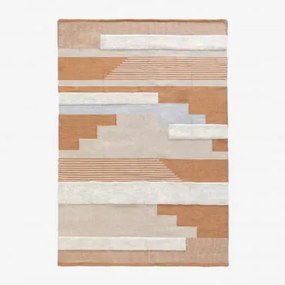 Tapete Retangular 160x230 Cm Em Polietileno Rupert Cores Naturais - Sklum