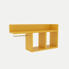 Prateleira de Parede Pare – Amarela – 72x37x18 cm