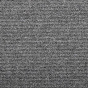 Tapetes de escada adesivos 30 pcs 56x17x3 cm cinzento