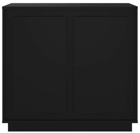 Aparador 80x34x75 cm derivados de madeira preto