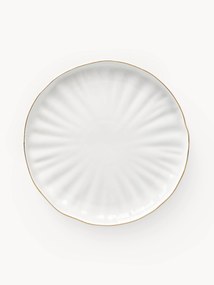 Pratos de jantar em porcelana com relevo Sali, 2 uni.