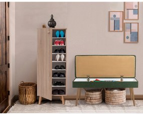 Conjunto de Mobiliário de Entrada Vegas – Sonomo Green – Armário: 50x1