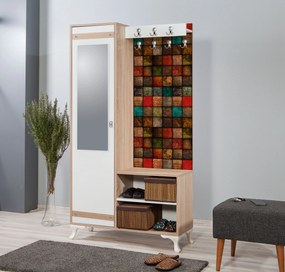 Hall Stand Inci – Carvalho Sonoma – 100x190x36 cm