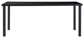 7 pcs conjunto de jantar camurça artificial cinzento